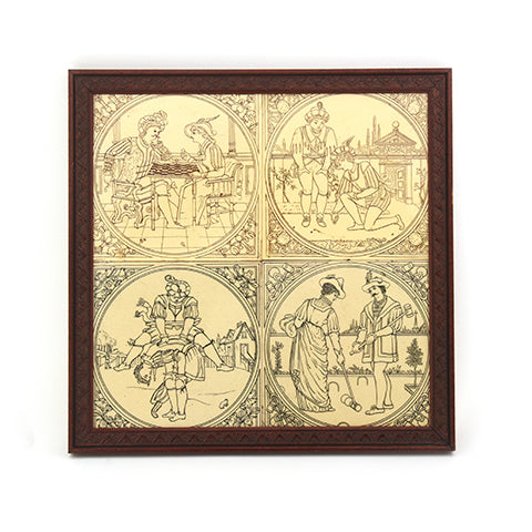 Framed Tiles - Leisure Times