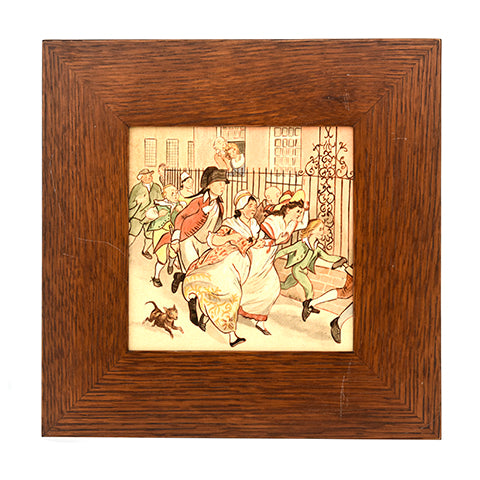 Tile People Running