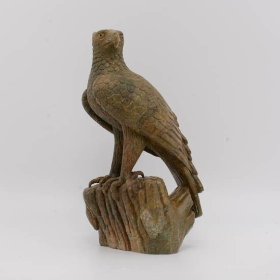 Hand Carved Stone Eagle - Zimbabwe