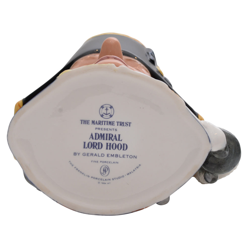 Admiral Lord Hood Jug