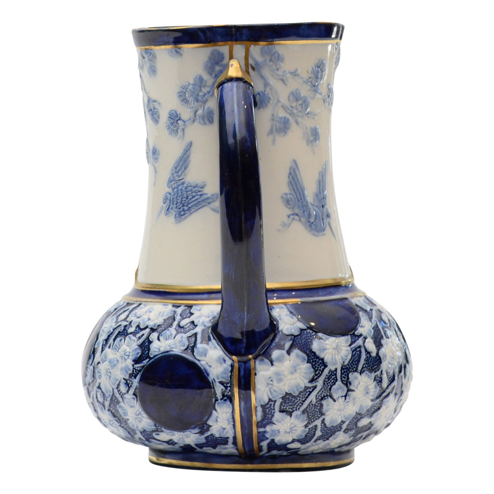 Pitcher Birds Scene