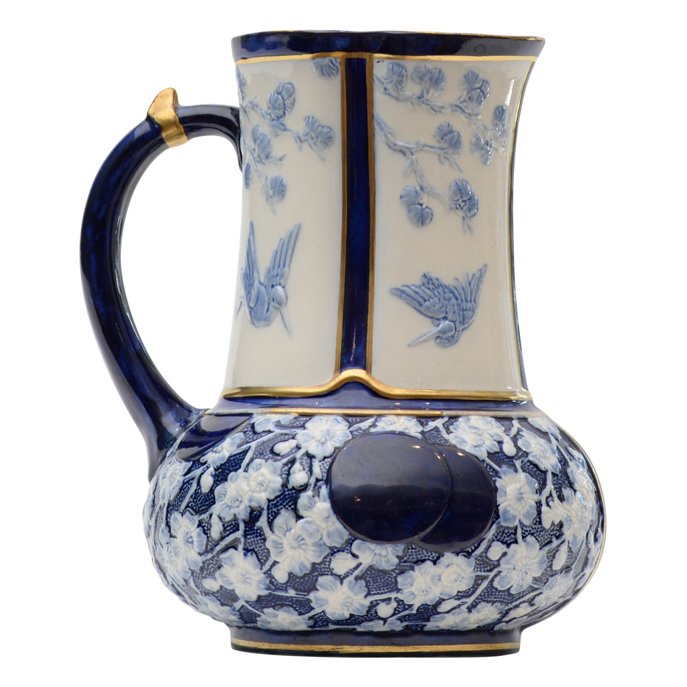 Pitcher Birds Scene