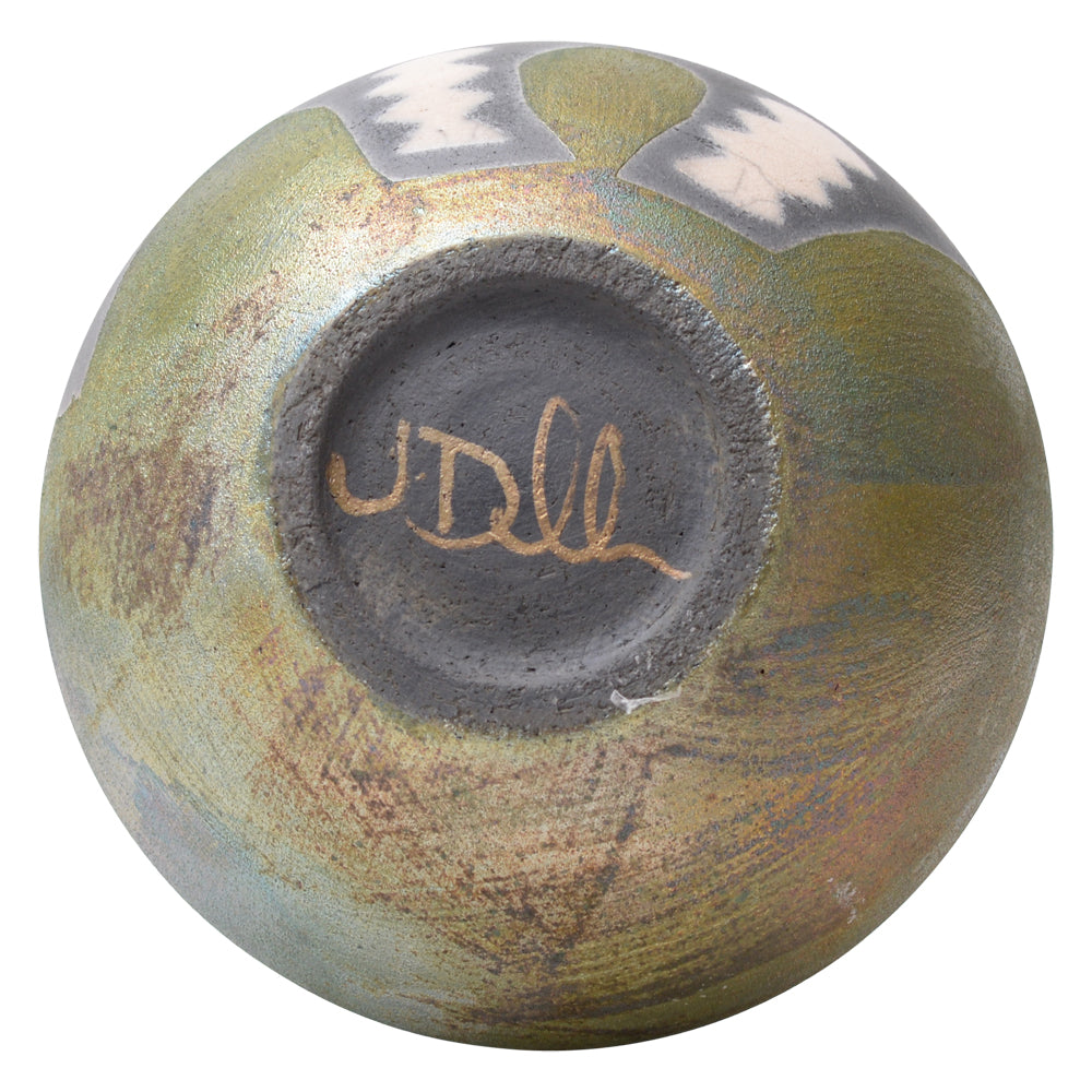 Vase Raku Pottery