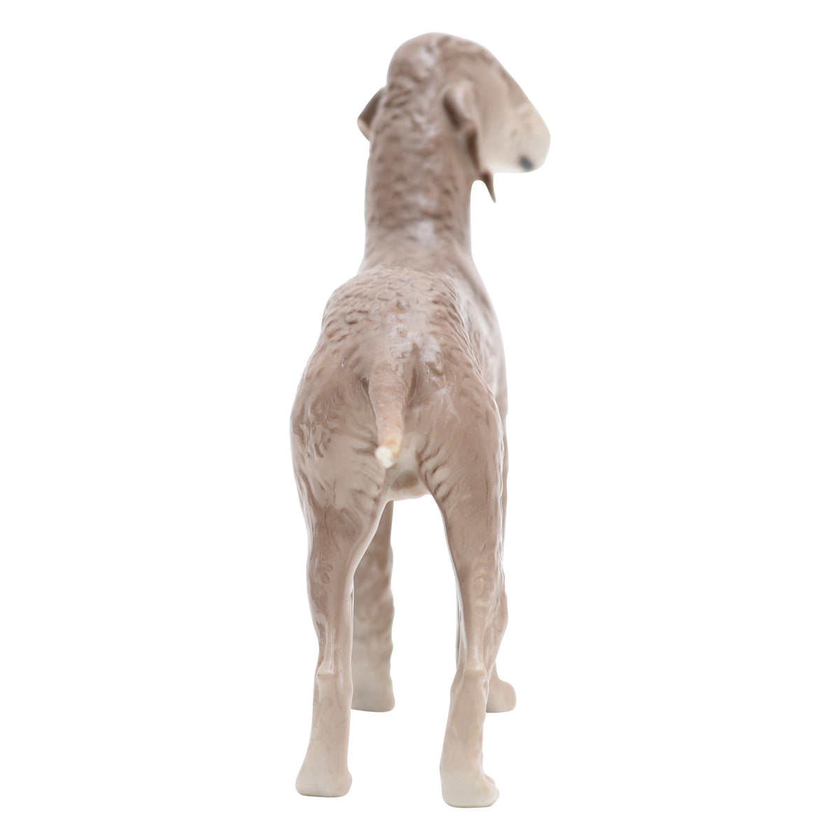 Bedlignton Terrier breed Gray figurine