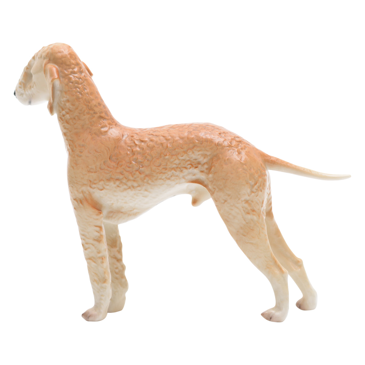 Bedlignton Terrier breed Orange figurine