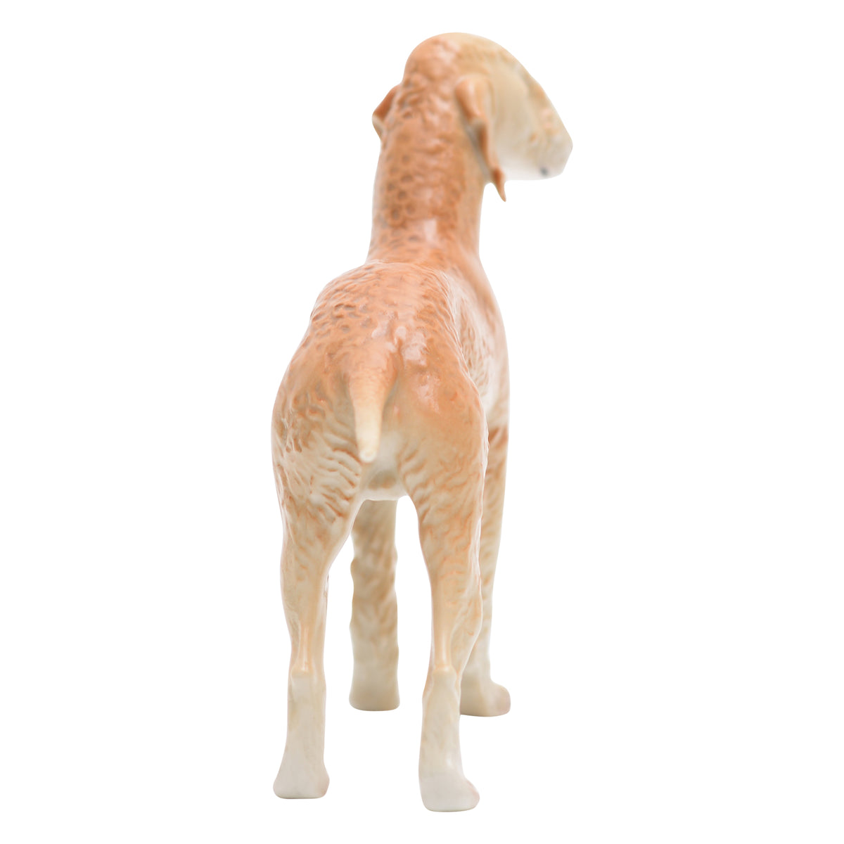 Bedlignton Terrier breed Orange figurine