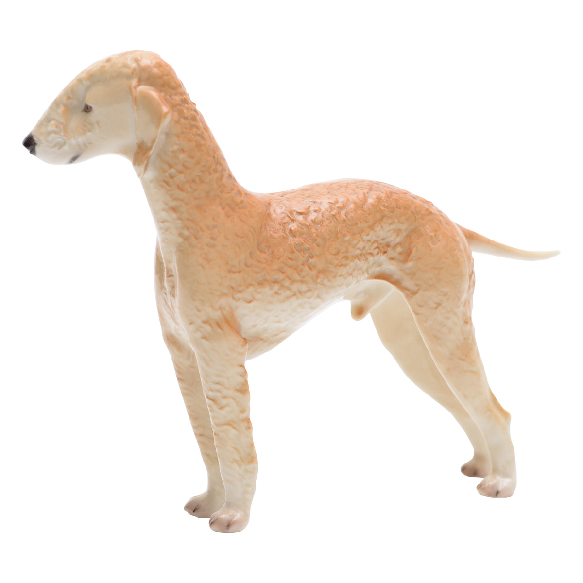 Bedlignton Terrier breed Orange figurine