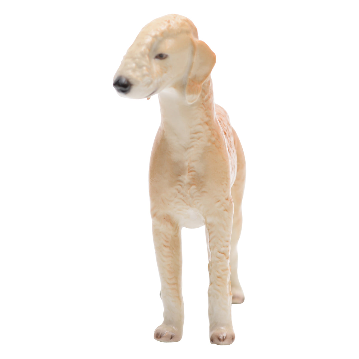Bedlignton Terrier breed Orange figurine