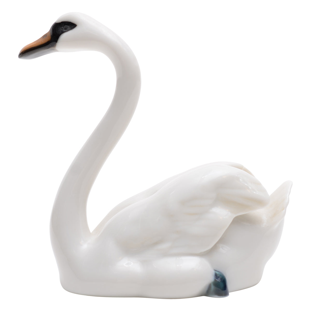 Swan bird figurine