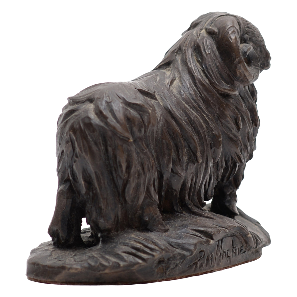 Ram sheep bronze sculpture