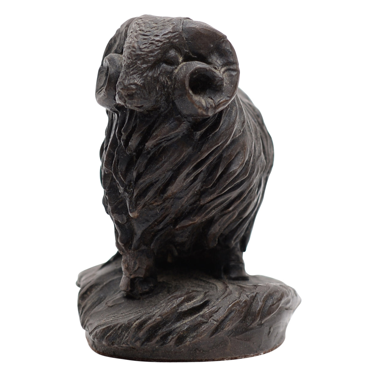 Ram sheep bronze sculpture