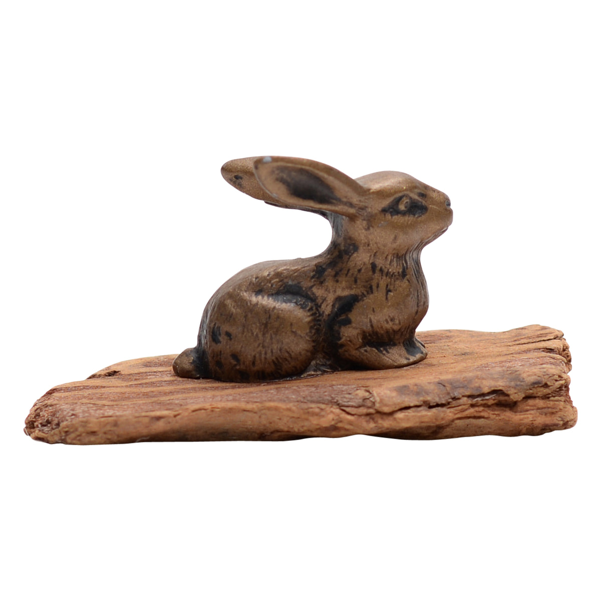 Bunny bronze sculpture