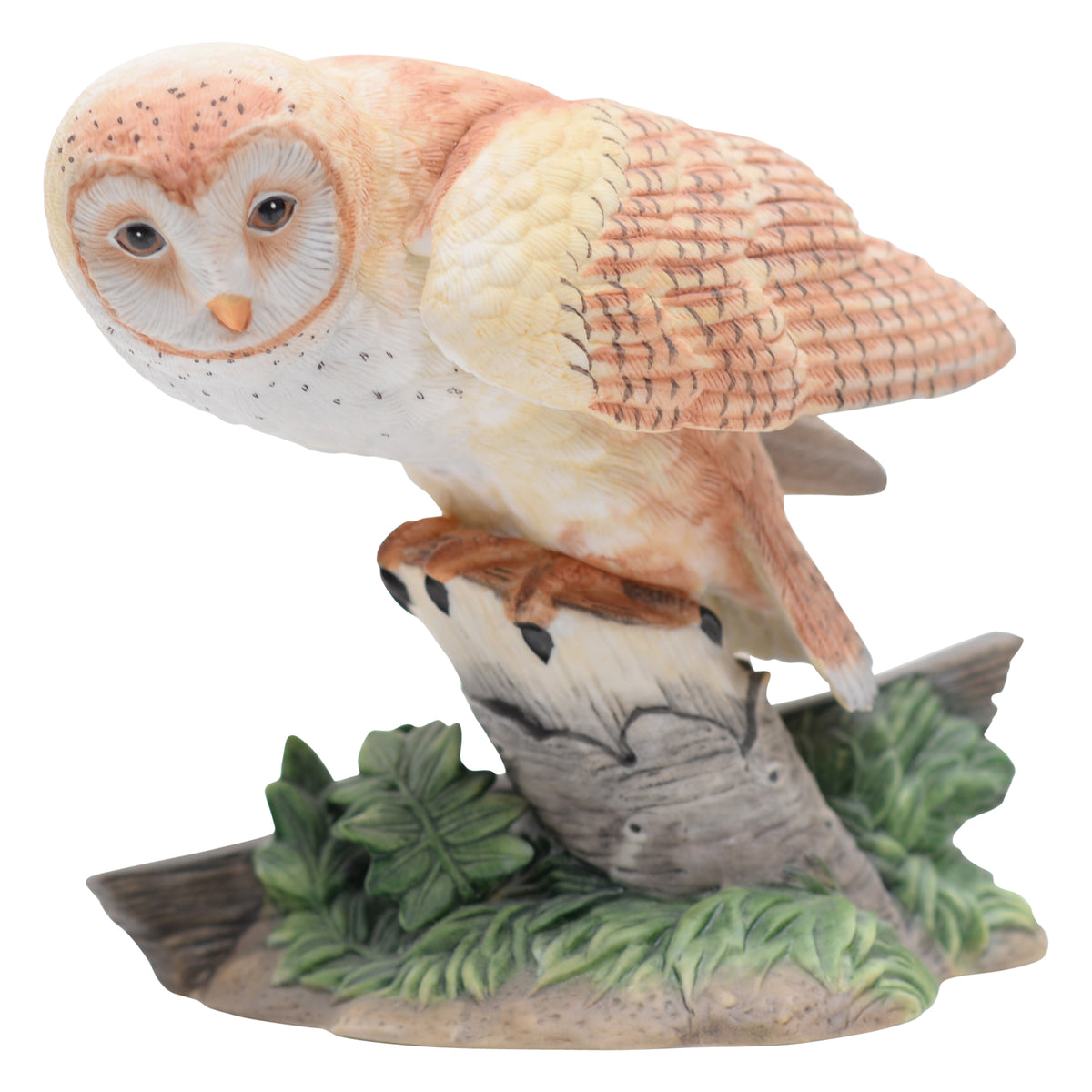 American Barn Owl bird sculpture