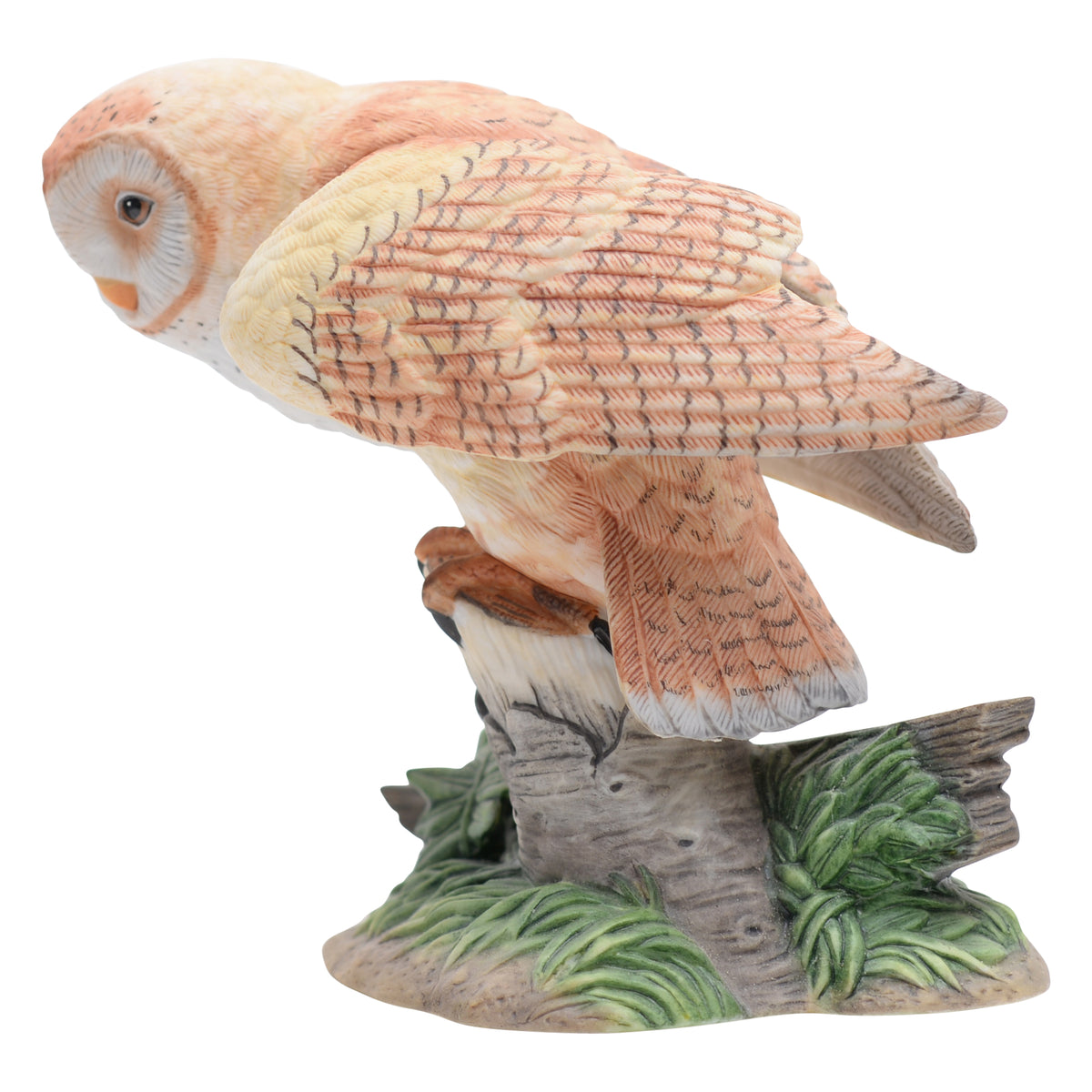 American Barn Owl bird sculpture