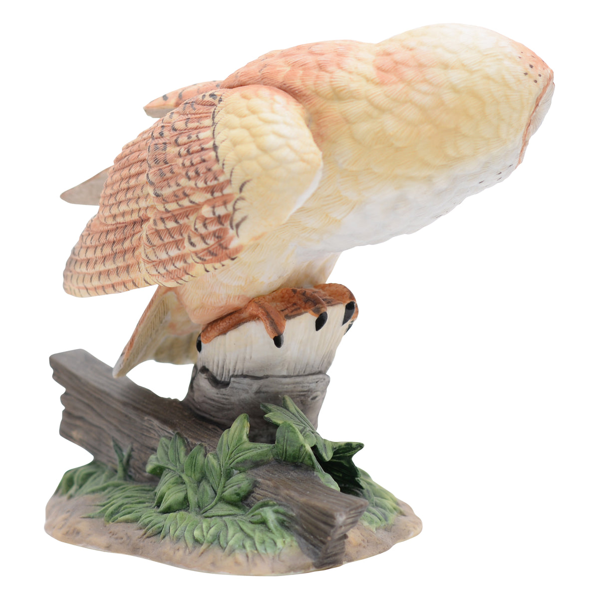 American Barn Owl bird sculpture