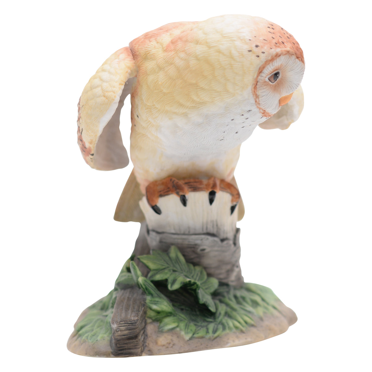 American Barn Owl bird sculpture