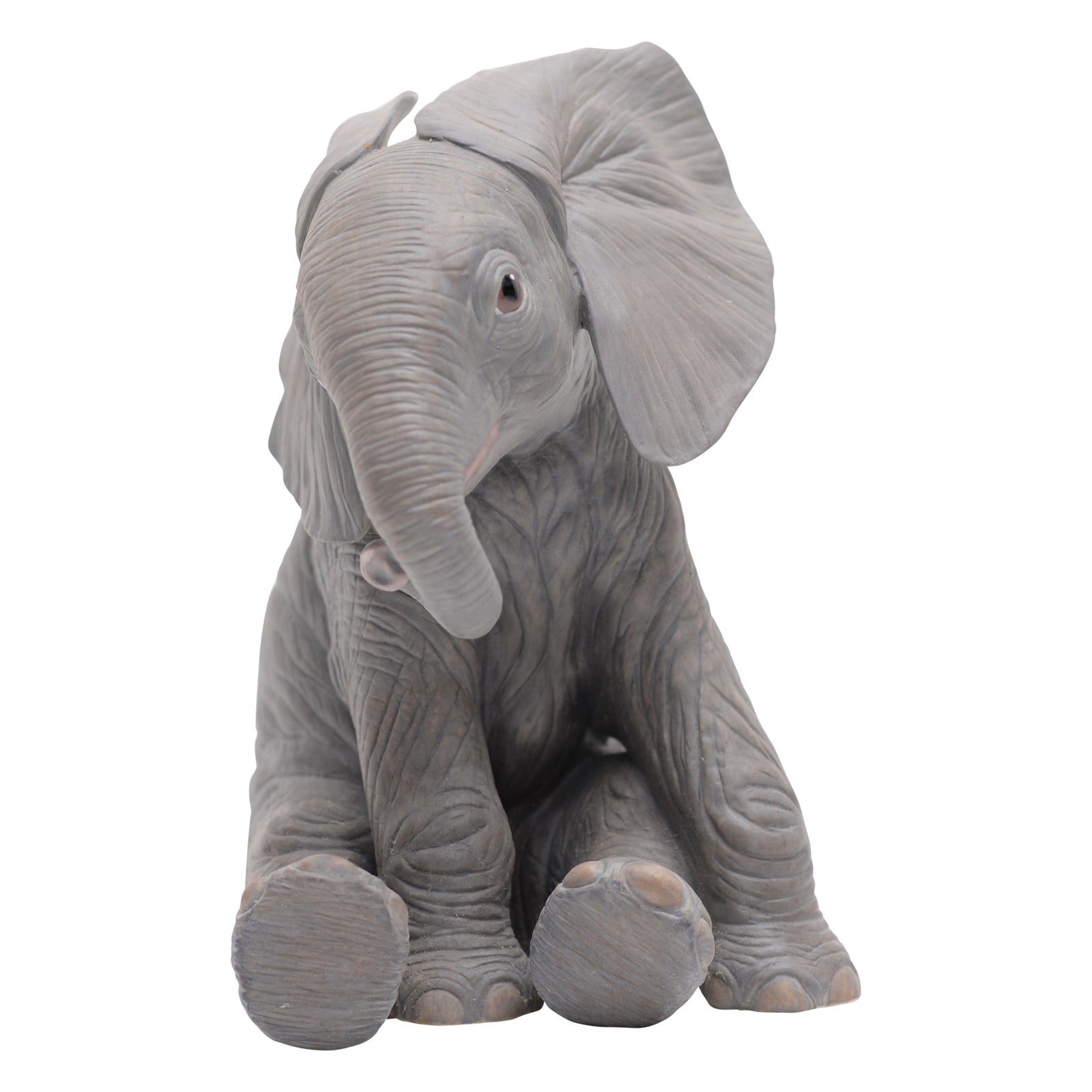 African Elephant Calf sculpture