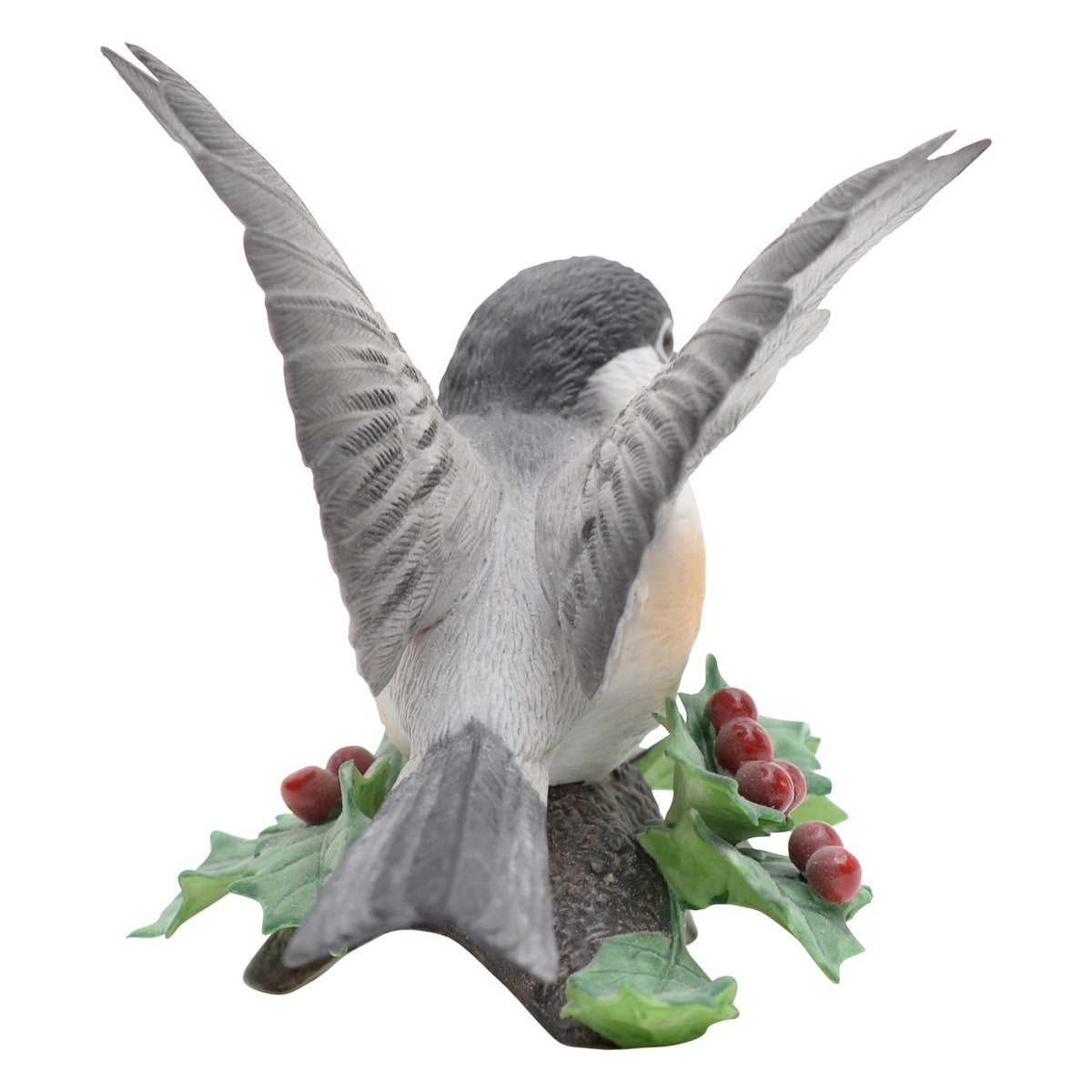 Chickadee bird sculpture