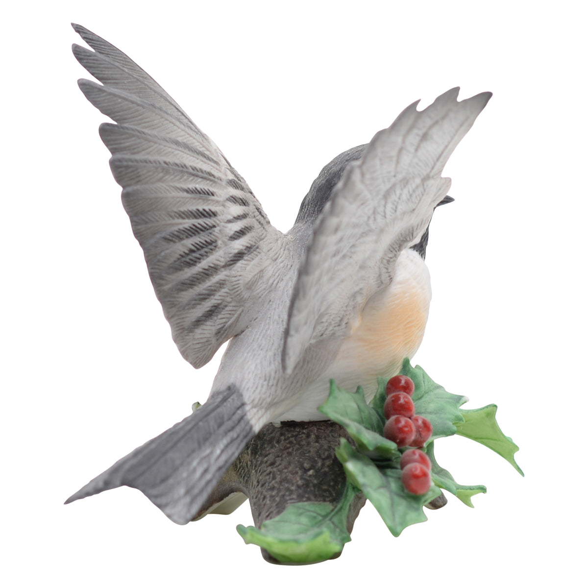 Chickadee bird sculpture