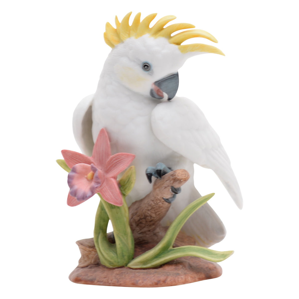 Cackatoo bird sculpture