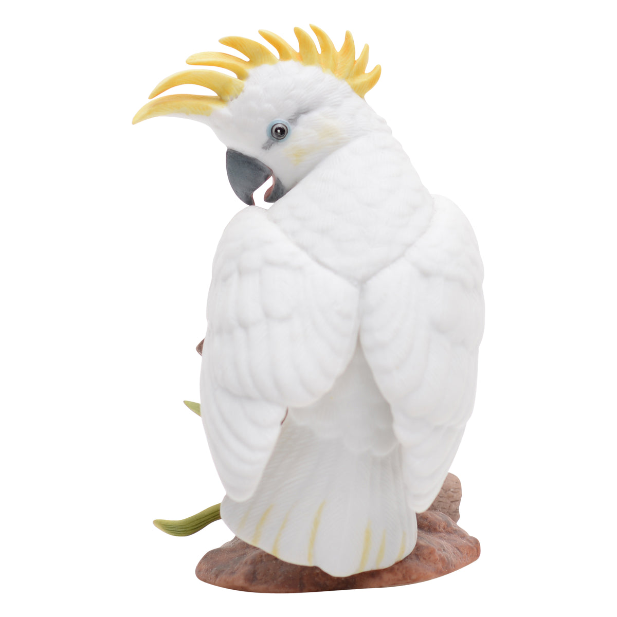 Cackatoo bird sculpture