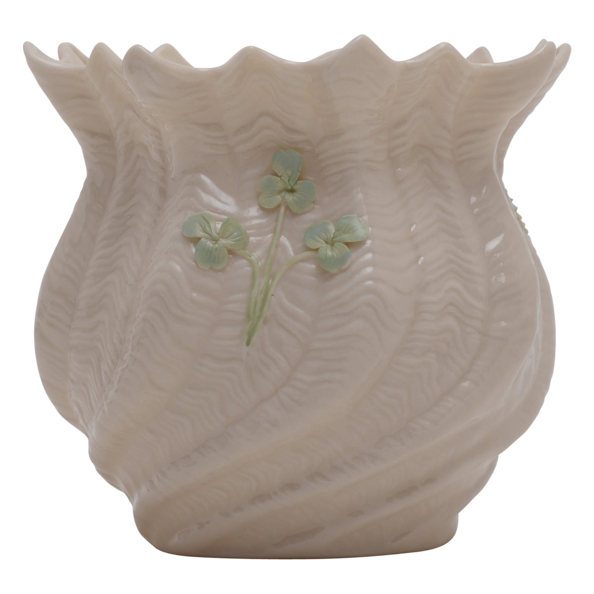 Belleek Ireland floral planter