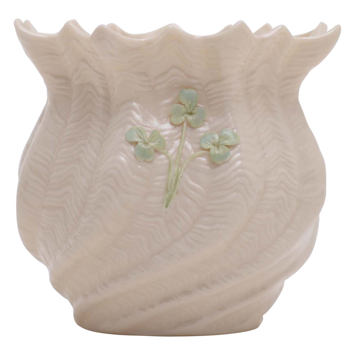 Belleek Ireland floral planter