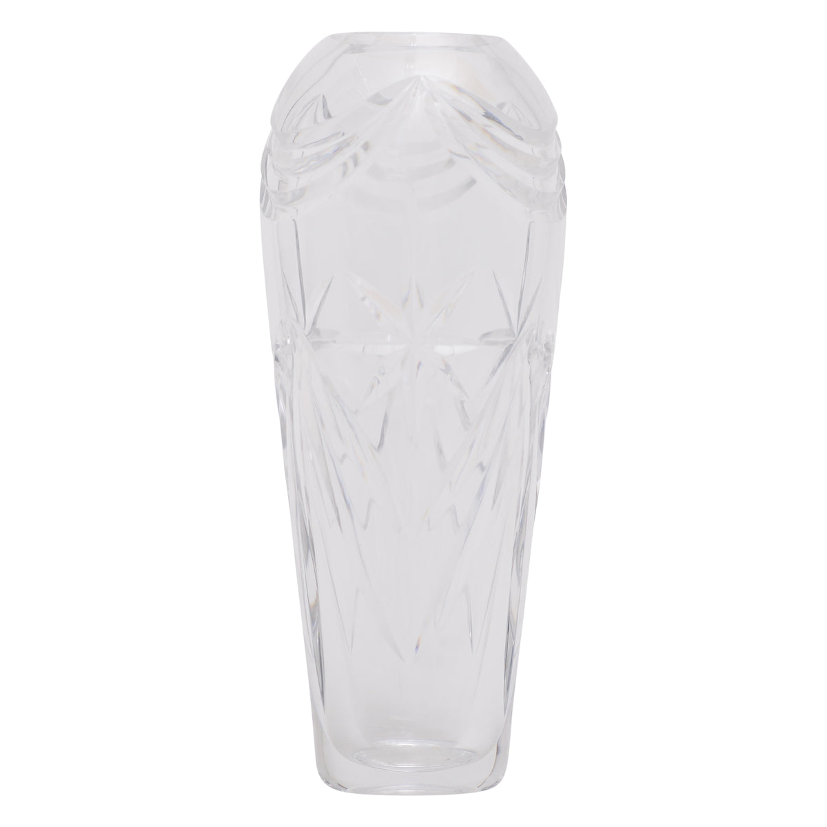 Broadway swags & stars crystal vase