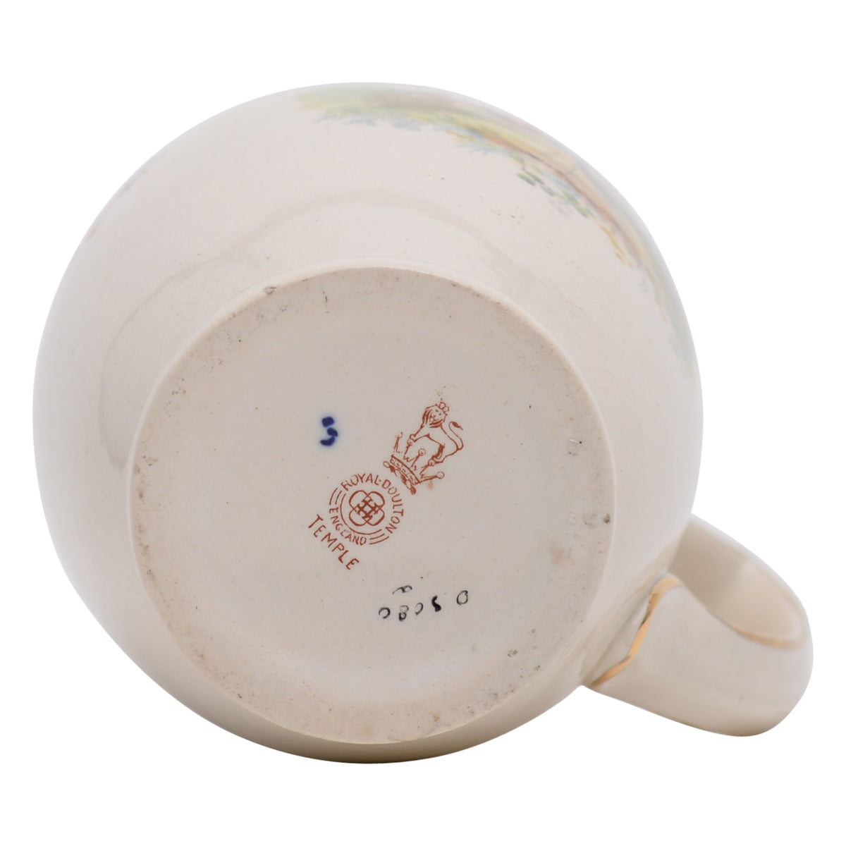 Pitcher marked Temple