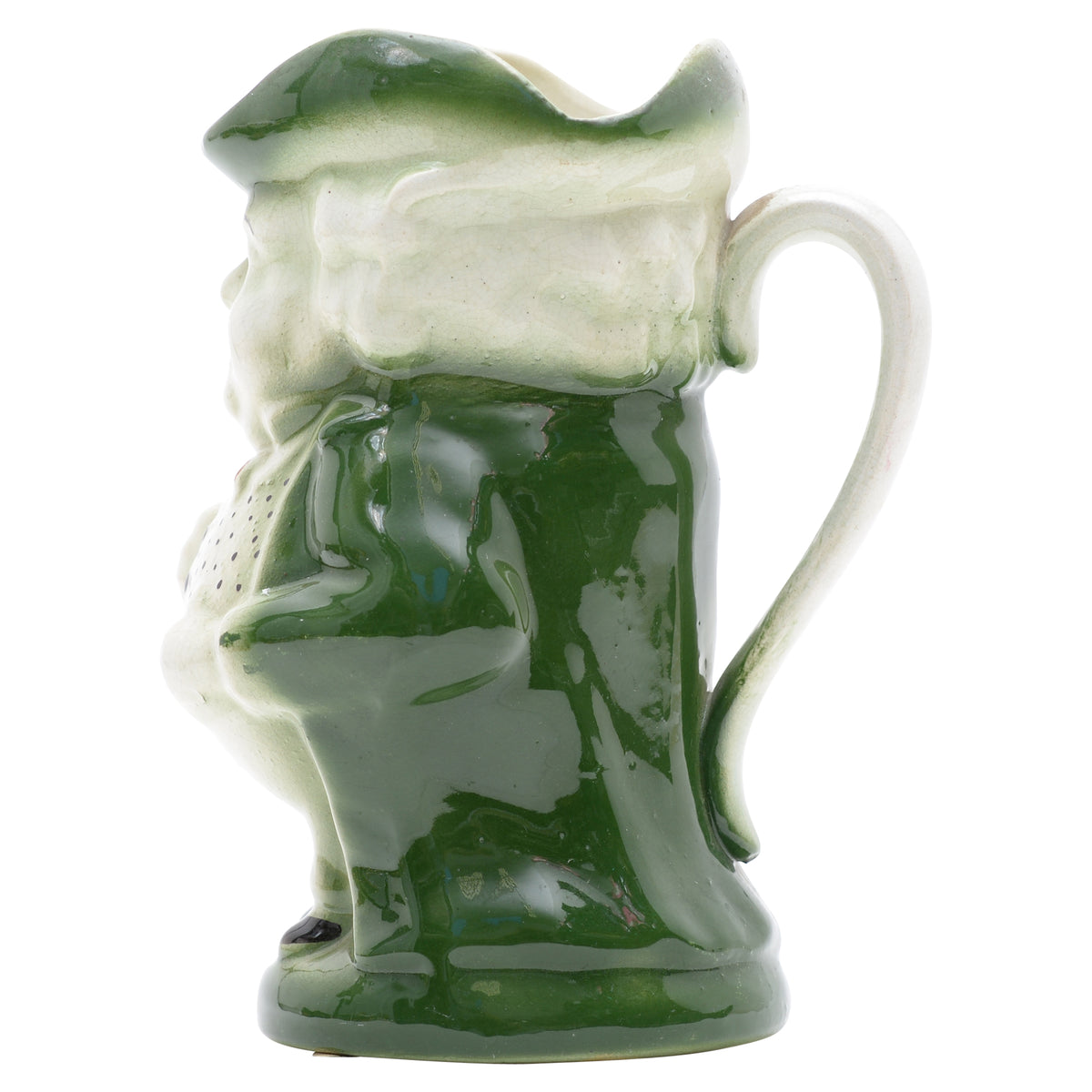 An Antique Staffordshire Pottery Toby Jug