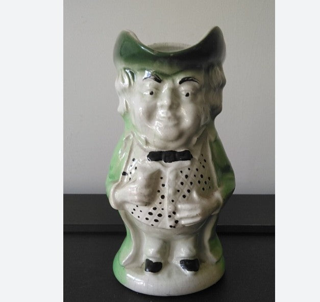 An Antique Staffordshire Pottery Toby Jug