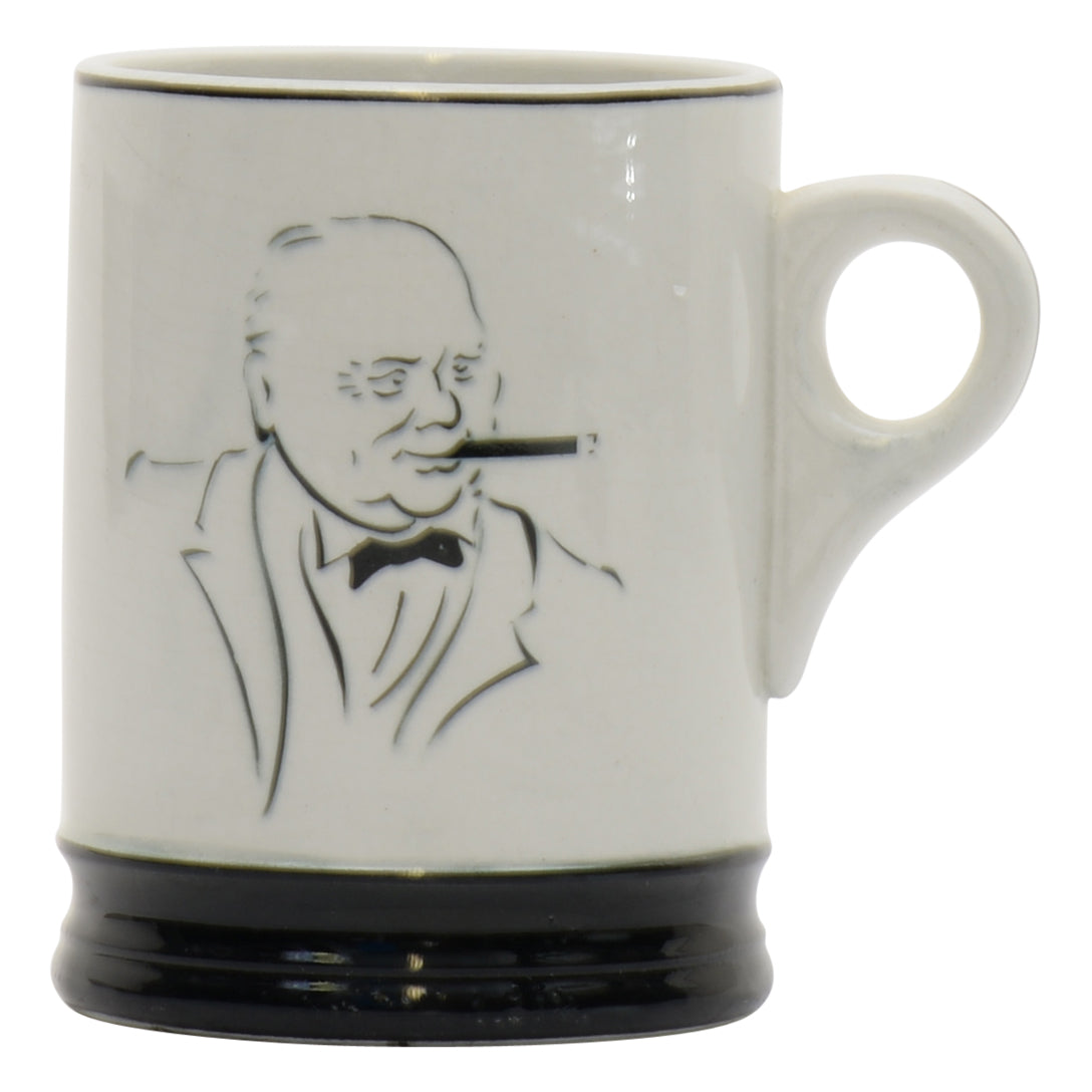 V Churchill mug
