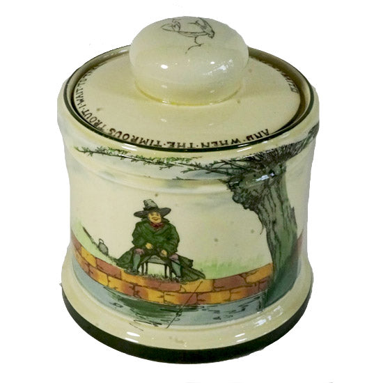 Gallant Fisher Tobacco Jar