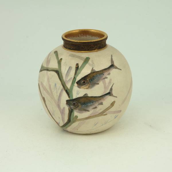 Fish Scene vase