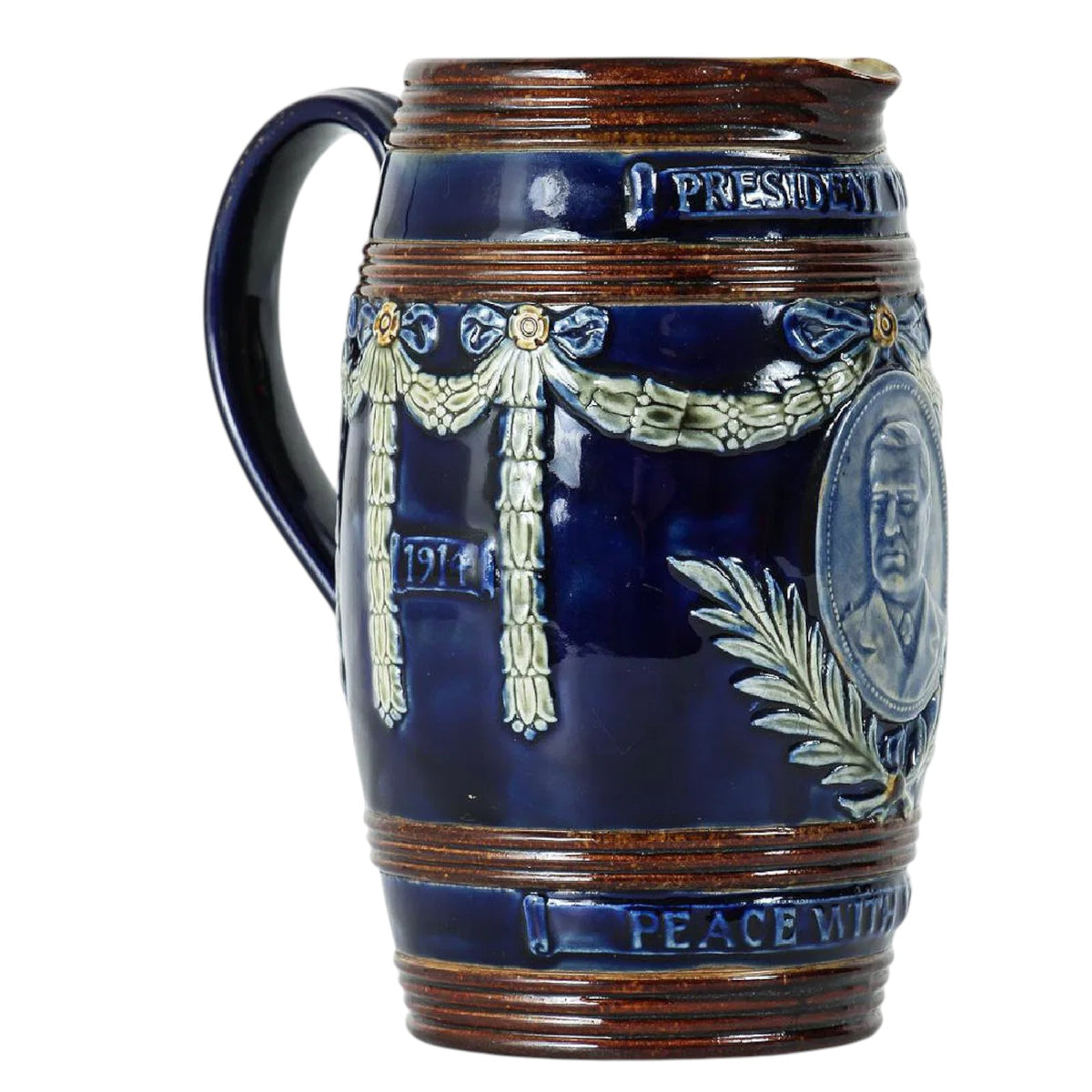 Wilson stoneware "Peace with victory"