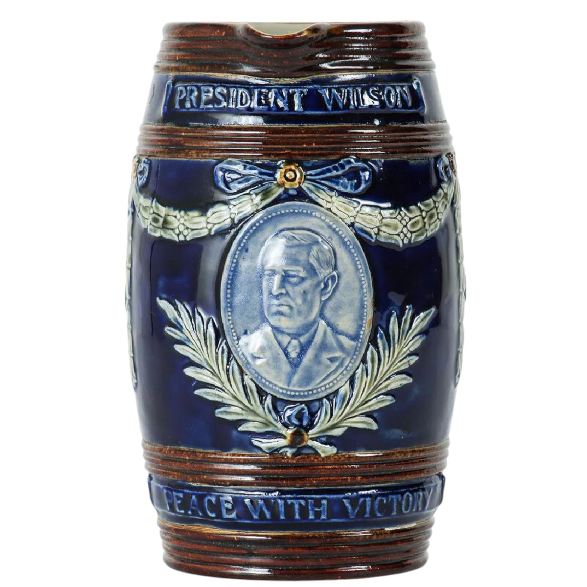 Wilson stoneware "Peace with victory"
