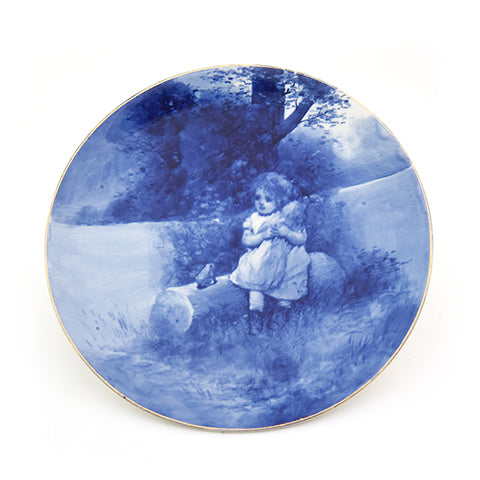 Blue Children Plate