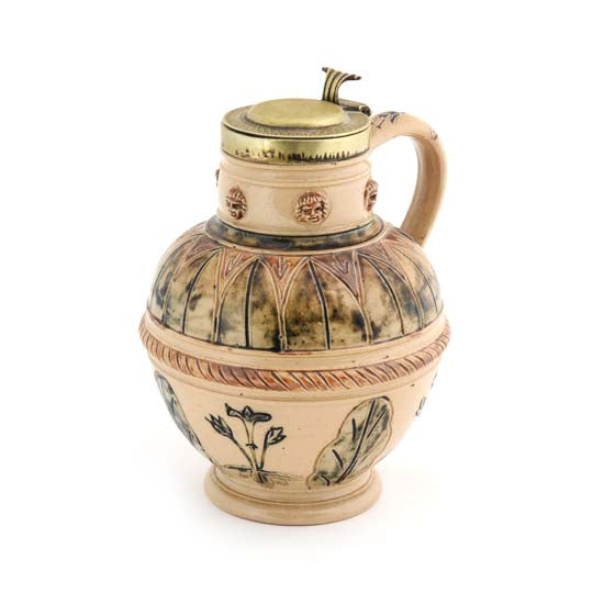 Hannah Barlow Faces Ewer