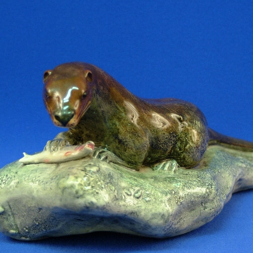 Otter on a Rock