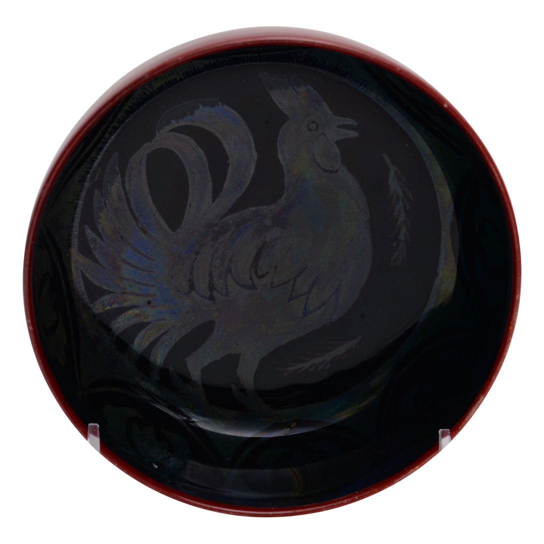 Rooster bowl flambe