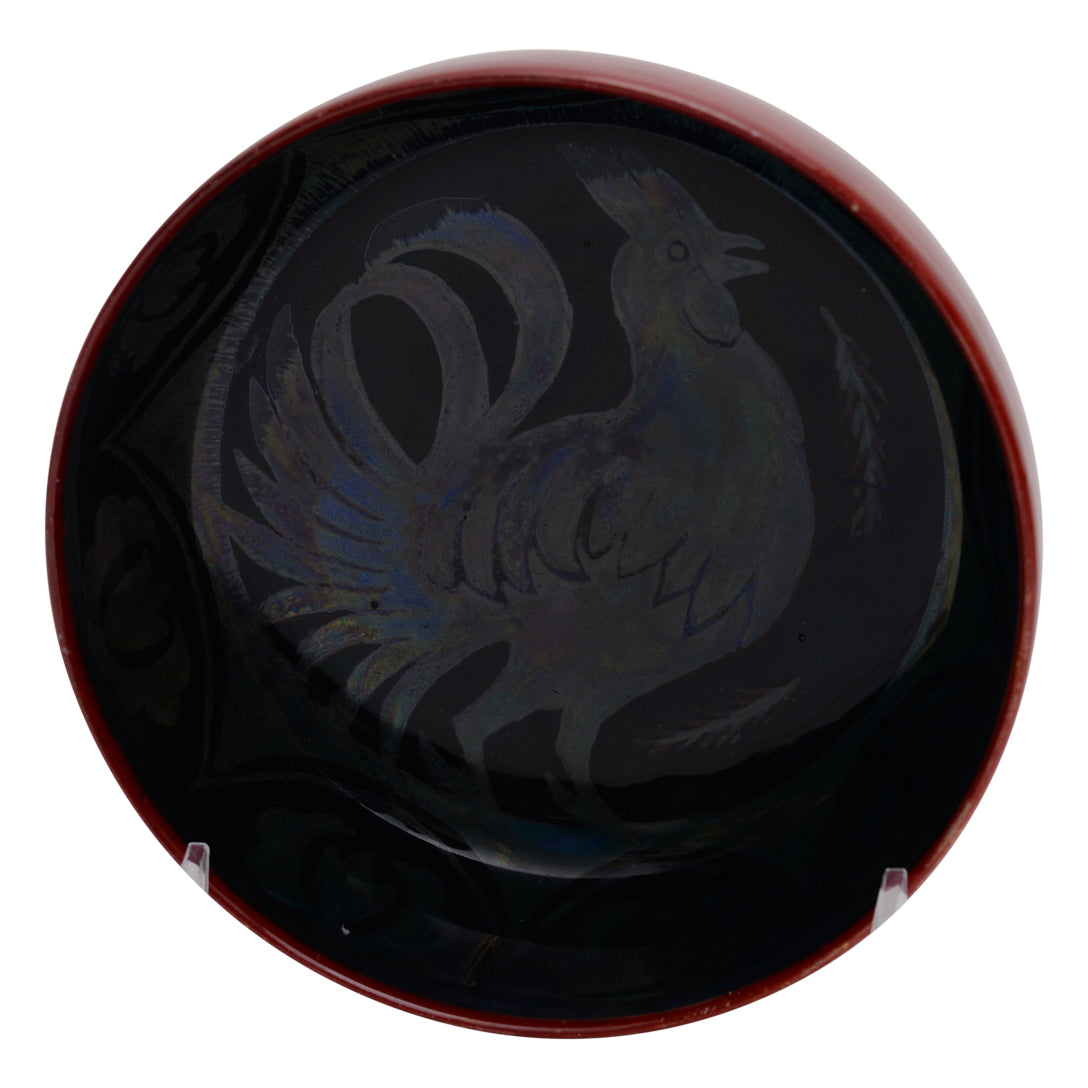 Rooster bowl flambe