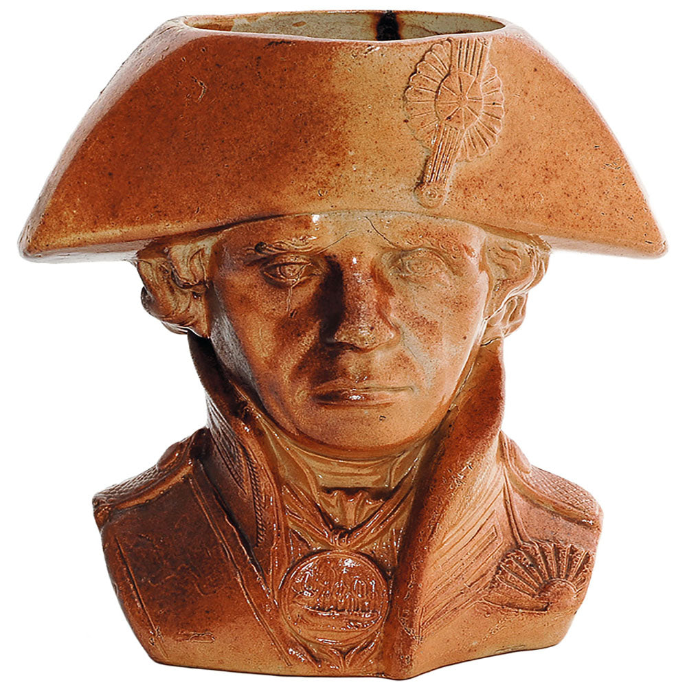Admiral Lord Nelson Stoneware Jug Large
