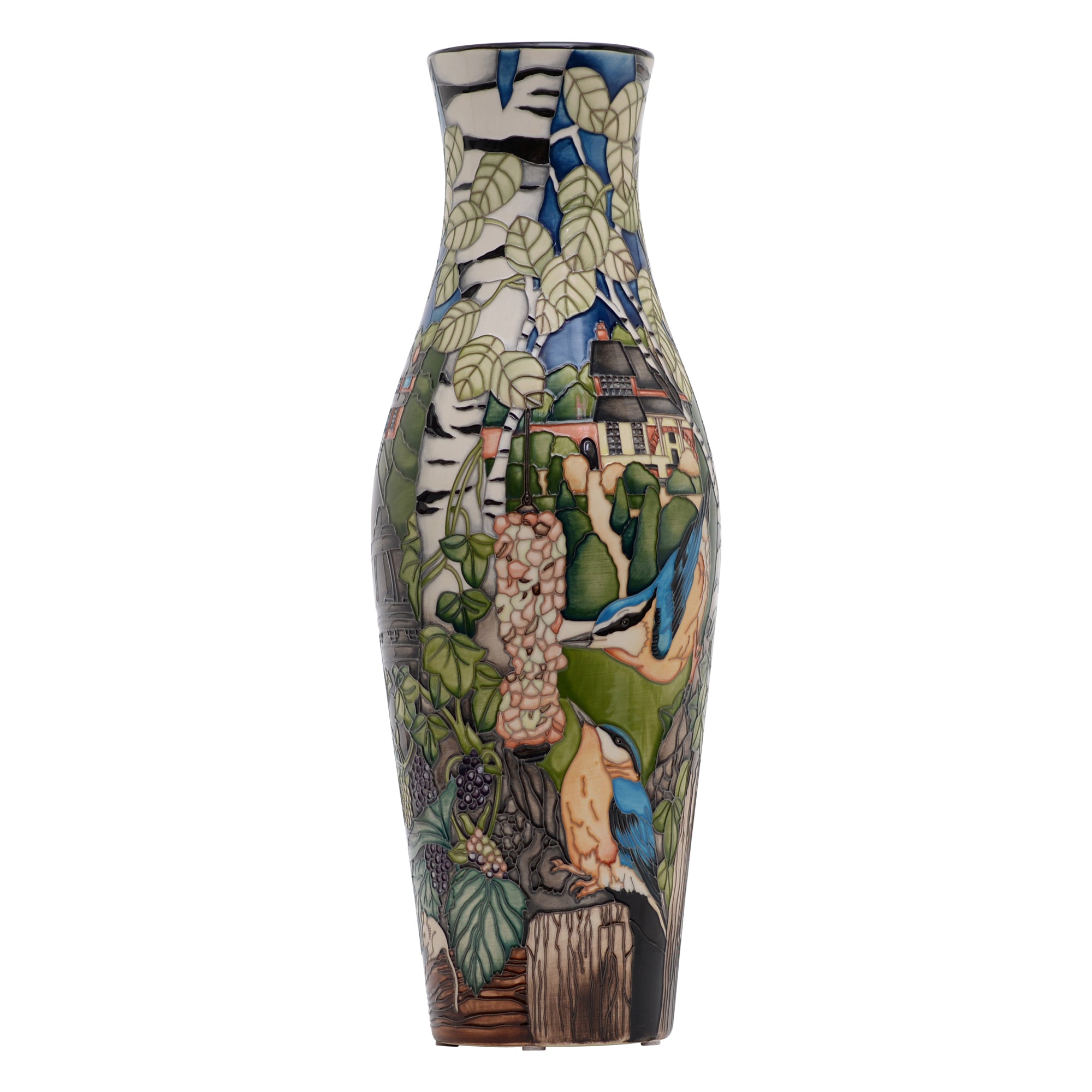 A Jar of Nuthatches vase shape 120