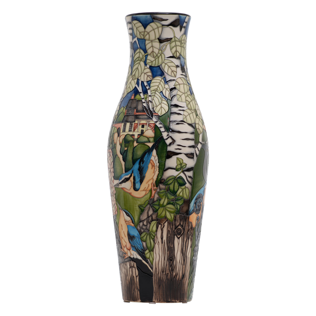 A Jar of Nuthatches vase shape 120
