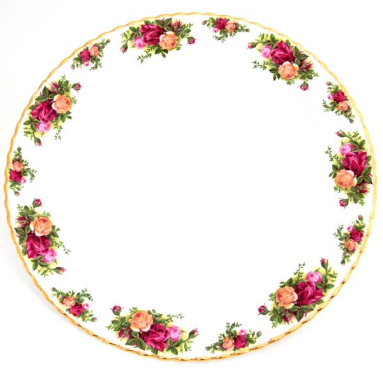 Old Country Rose Chop Plate