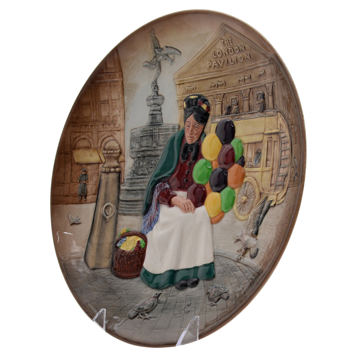 Old Balloon Seller Plate