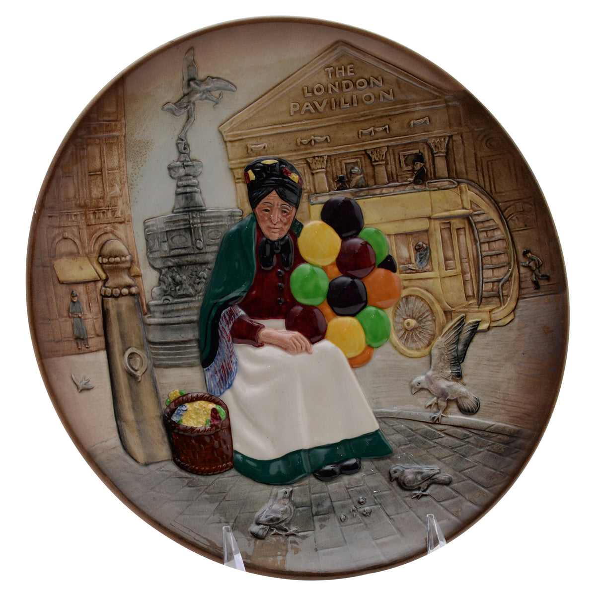 Old Balloon Seller Plate