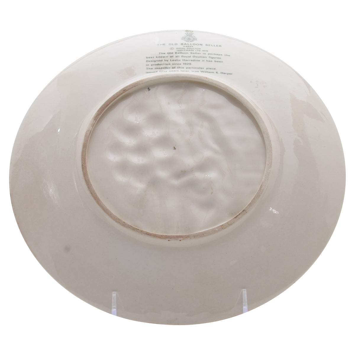 Old Balloon Seller Plate
