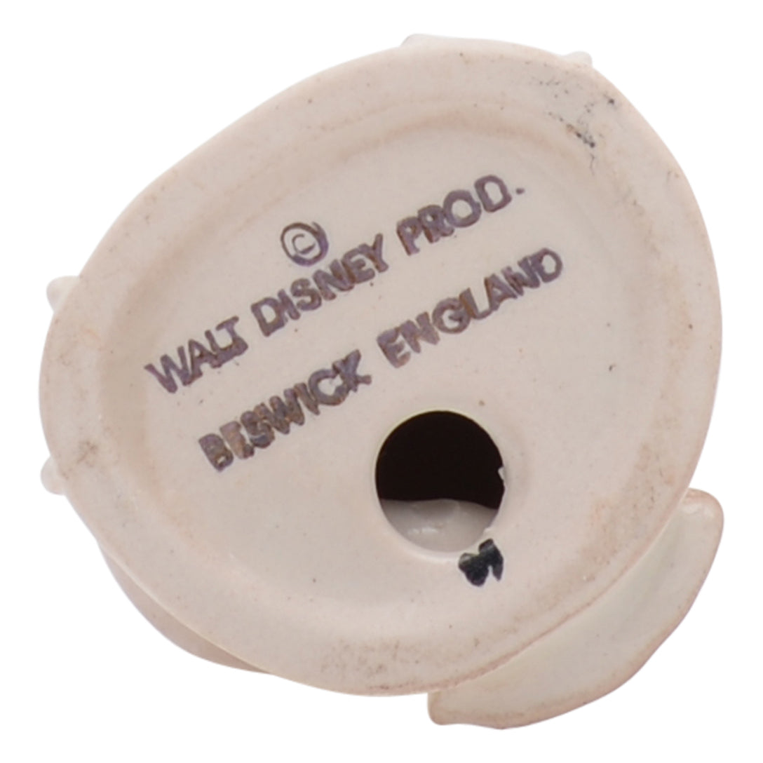 Owl Brown Backstamp owl bird sculpture