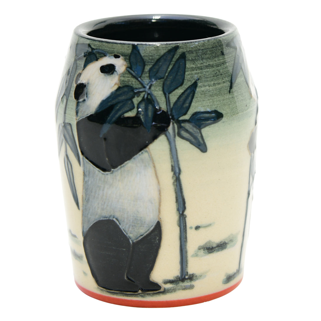 Panda barrel vase